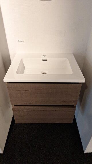 Badkamermeubel Sanibell, taupe eiken